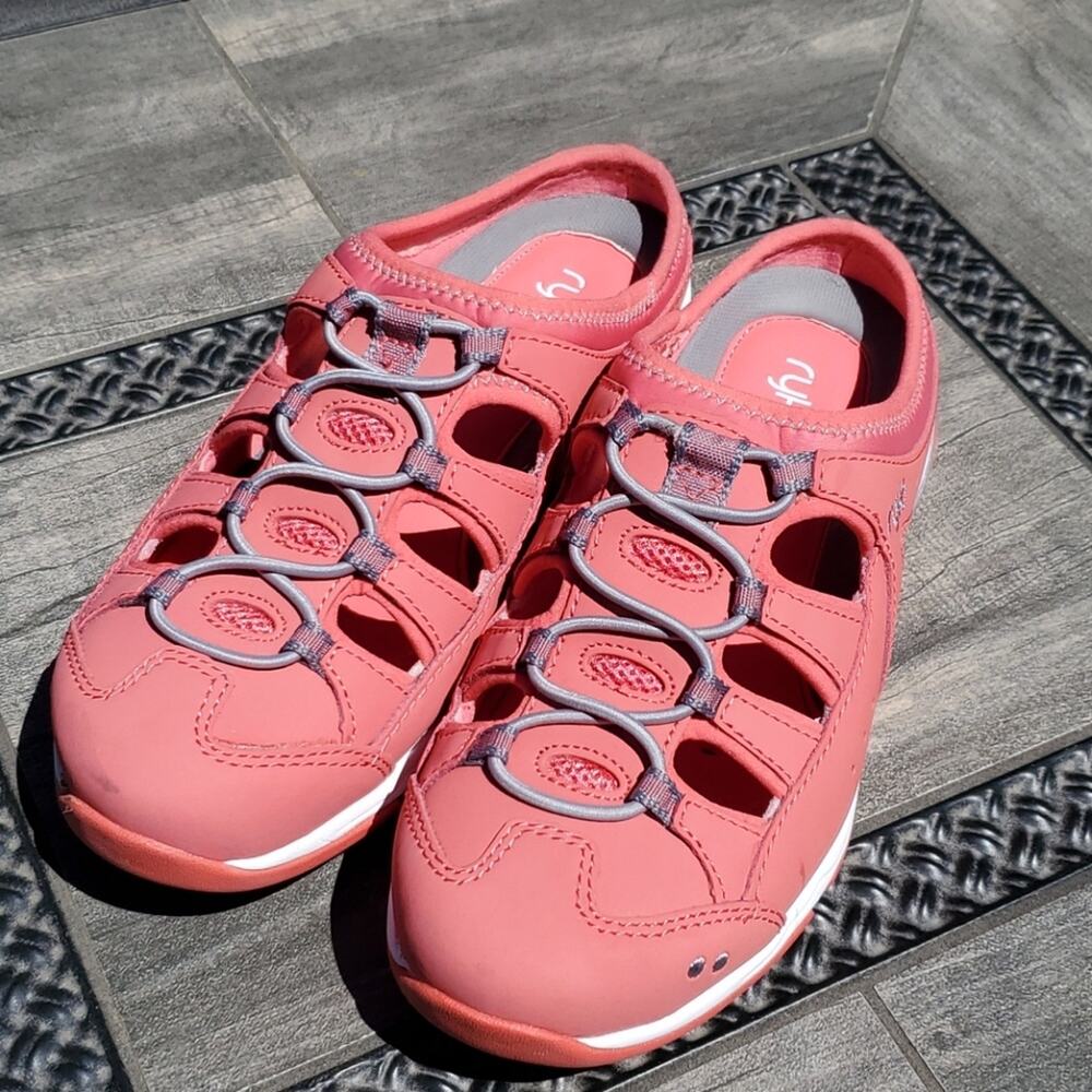 Ryka Slip On Mule Sneakers pink Size 7M